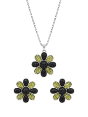 Collar Floresta olivina y lava